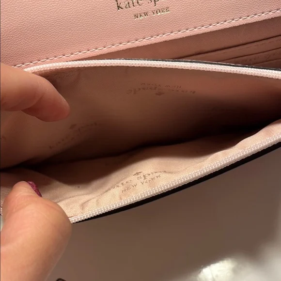 Kate Spade Pink Crossbody Bag with Signature Flap - Picture 6 of 7